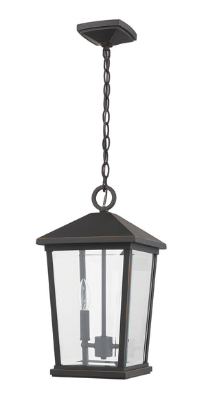 Z-Lite - 568CHB-ORB - Two Light Outdoor Chain Mount - Beacon - Oil Rubbed Bronze