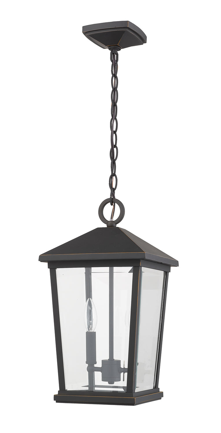 Z-Lite - 568CHB-ORB - Two Light Outdoor Chain Mount Ceiling Fixture - Beacon - Oil Rubbed Bronze