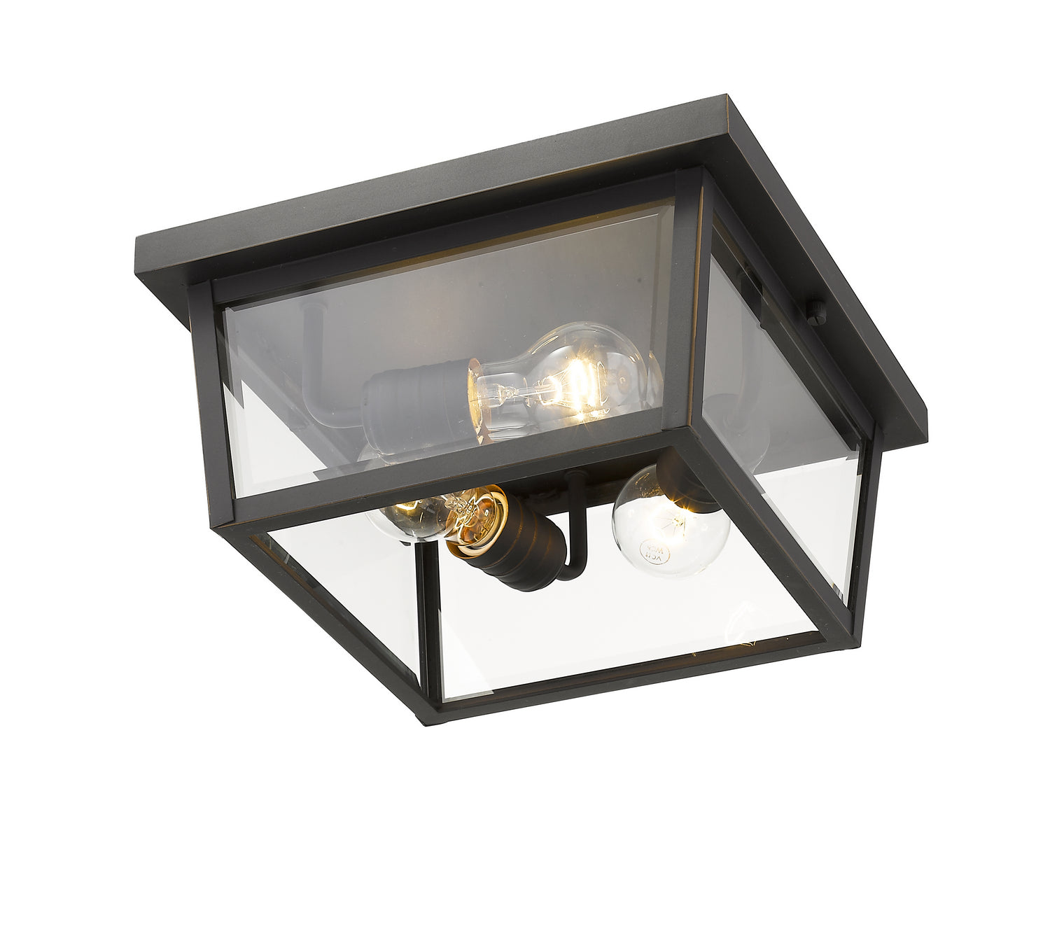 Z-Lite - 568F-ORB - Three Light Outdoor Flush Mount - Beacon - Oil Rubbed Bronze