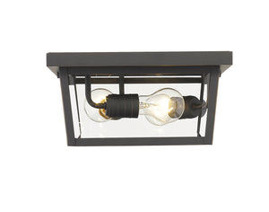 Z-Lite - 568F-ORB - Three Light Outdoor Flush Mount - Beacon - Oil Rubbed Bronze