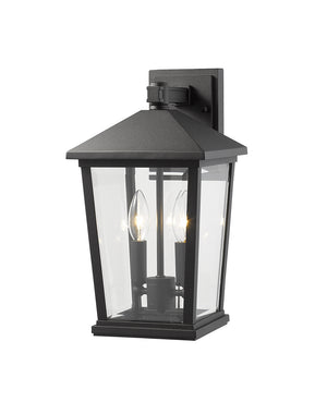 Z-Lite - 568M-BK - Two Light Outdoor Wall Mount - Beacon - Black