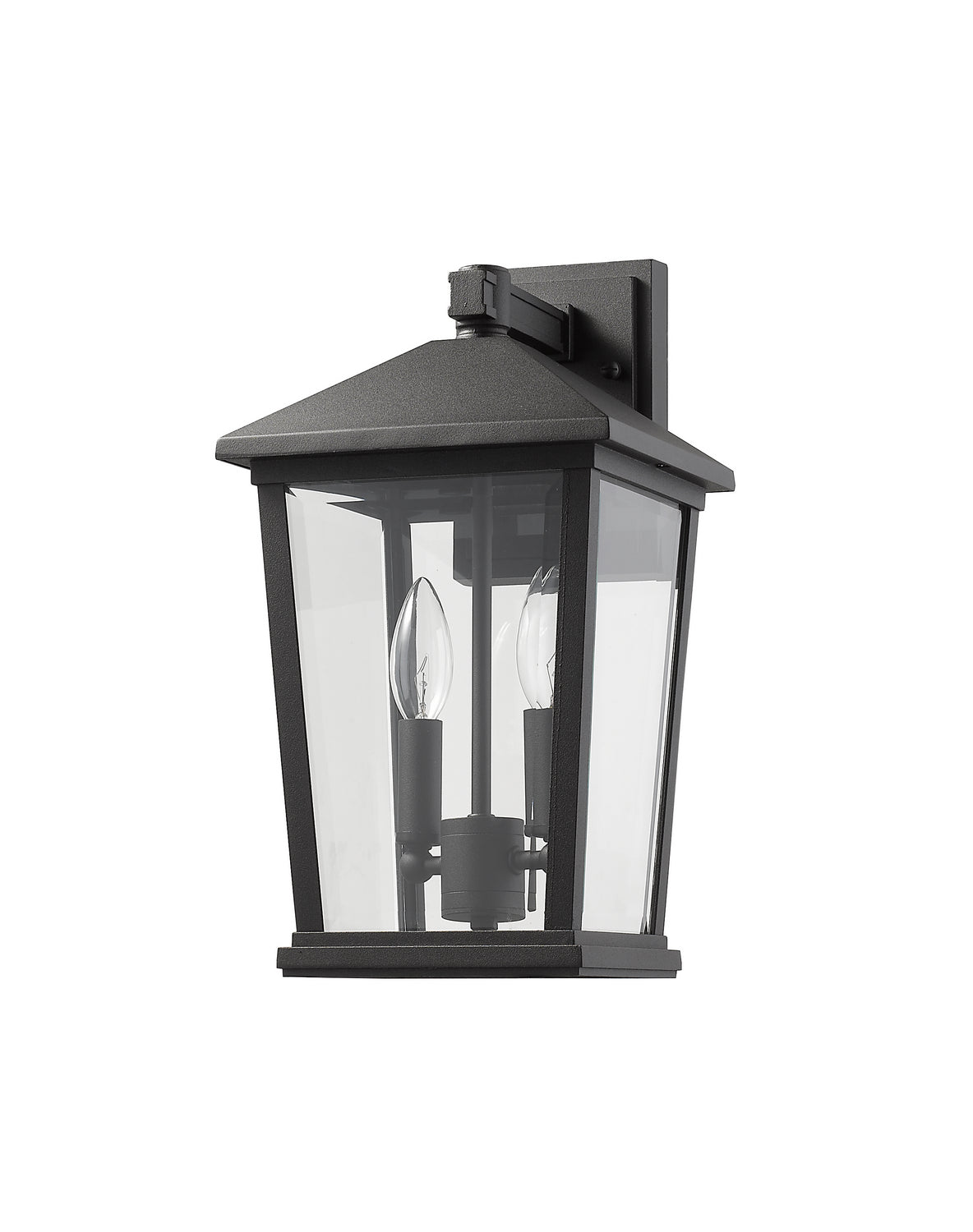 Z-Lite - 568M-BK - Two Light Outdoor Wall Sconce - Beacon - Black