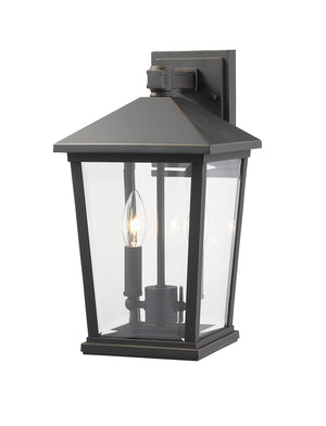 Z-Lite - 568M-ORB - Two Light Outdoor Wall Sconce - Beacon - Oil Rubbed Bronze