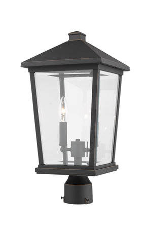 Z-Lite - 568PHBR-ORB - Two Light Outdoor Post Mount Fixture - Beacon - Oil Rubbed Bronze