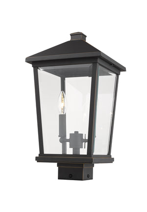 Z-Lite - 568PHBS-ORB - Two Light Outdoor Post Mount Fixture - Beacon - Oil Rubbed Bronze