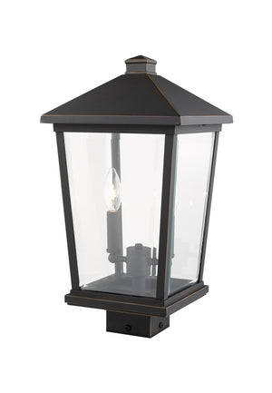 Z-Lite - 568PHBS-ORB - Two Light Outdoor Post Mount Fixture - Beacon - Oil Rubbed Bronze