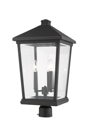 Z-Lite - 568PHXLR-ORB - Three Light Outdoor Post Mount Fixture - Beacon - Oil Rubbed Bronze