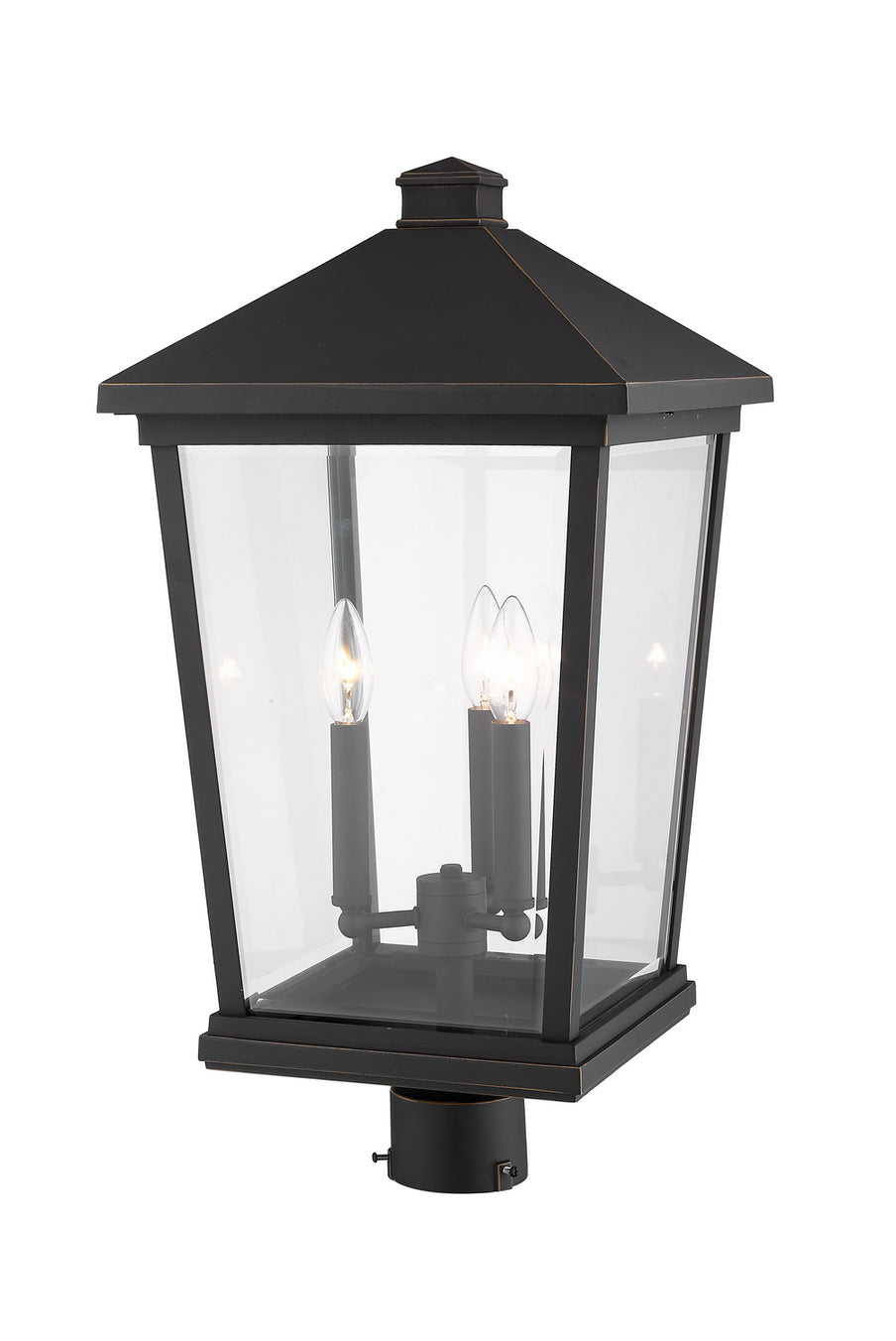 Z-Lite - 568PHXLR-ORB - Three Light Outdoor Post Mount Fixture - Beacon - Oil Rubbed Bronze