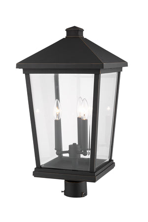 Z-Lite - 568PHXLR-ORB - Three Light Outdoor Post Mount Fixture - Beacon - Oil Rubbed Bronze