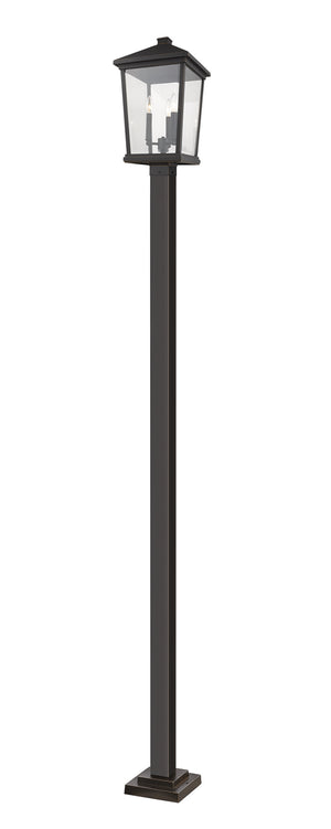Z-Lite - 568PHXLS-536P-ORB - Three Light Outdoor Post Mounted Fixture - Beacon - Oil Rubbed Bronze