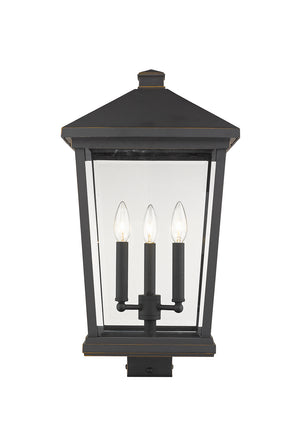 Z-Lite - 568PHXLS-ORB - Three Light Outdoor Post Mount - Beacon - Oil Rubbed Bronze