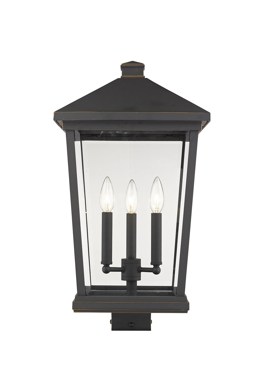 Z-Lite - 568PHXLS-ORB - Three Light Outdoor Post Mount Fixture - Beacon - Oil Rubbed Bronze