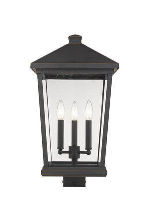 Z-Lite - 568PHXLS-ORB - Three Light Outdoor Post Mount Fixture - Beacon - Oil Rubbed Bronze