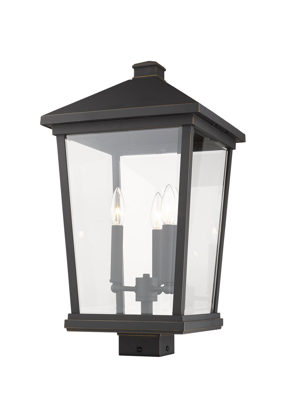 Z-Lite - 568PHXLS-ORB - Three Light Outdoor Post Mount Fixture - Beacon - Oil Rubbed Bronze