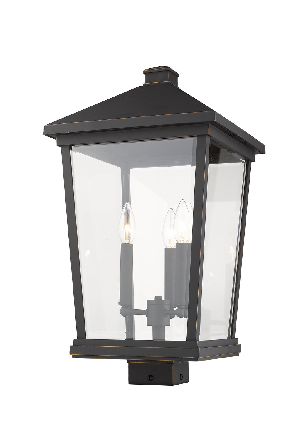 Z-Lite - 568PHXLS-ORB - Three Light Outdoor Post Mount Fixture - Beacon - Oil Rubbed Bronze