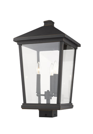 Z-Lite - 568PHXLS-ORB - Three Light Outdoor Post Mount Fixture - Beacon - Oil Rubbed Bronze