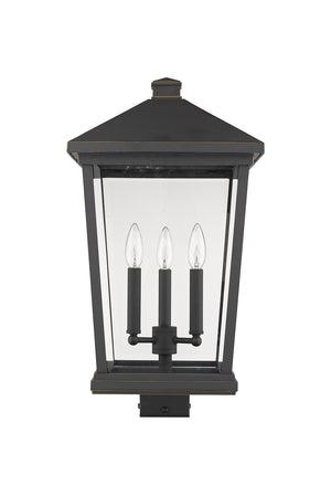 Z-Lite - 568PHXLS-ORB - Three Light Outdoor Post Mount Fixture - Beacon - Oil Rubbed Bronze