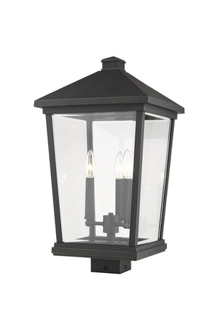 Z-Lite - 568PHXLS-ORB - Three Light Outdoor Post Mount Fixture - Beacon - Oil Rubbed Bronze