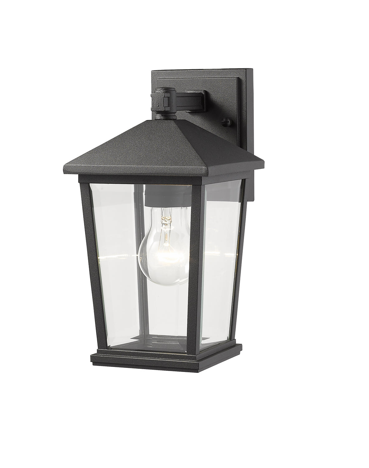 Z-Lite - 568S-BK - One Light Outdoor Wall Light - Beacon - Black