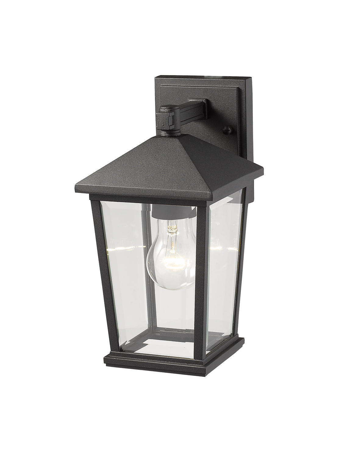 Z-Lite - 568S-BK - One Light Outdoor Wall Light - Beacon - Black