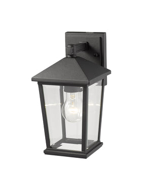 Z-Lite - 568S-BK - One Light Outdoor Wall Light - Beacon - Black
