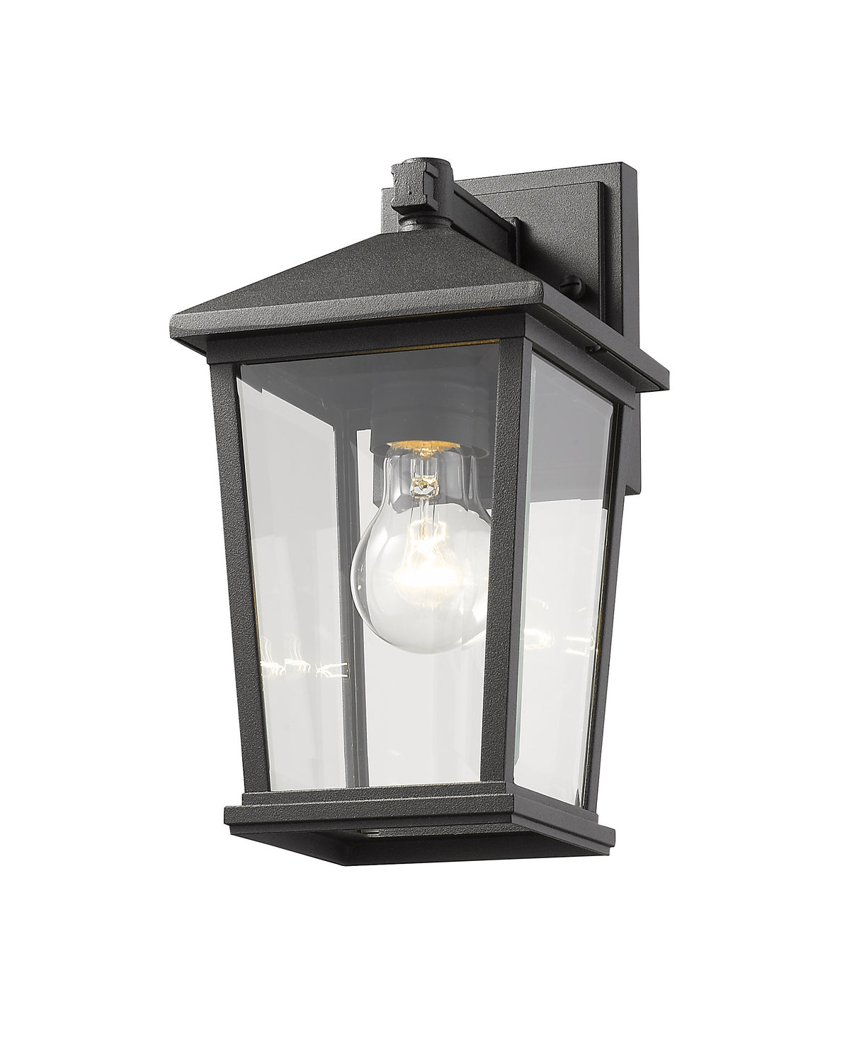 Z-Lite - 568S-BK - One Light Outdoor Wall Light - Beacon - Black