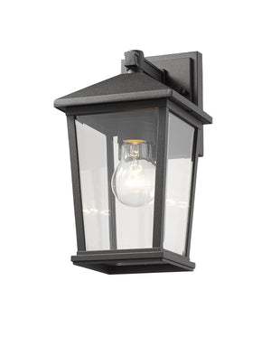 Z-Lite - 568S-BK - One Light Outdoor Wall Light - Beacon - Black