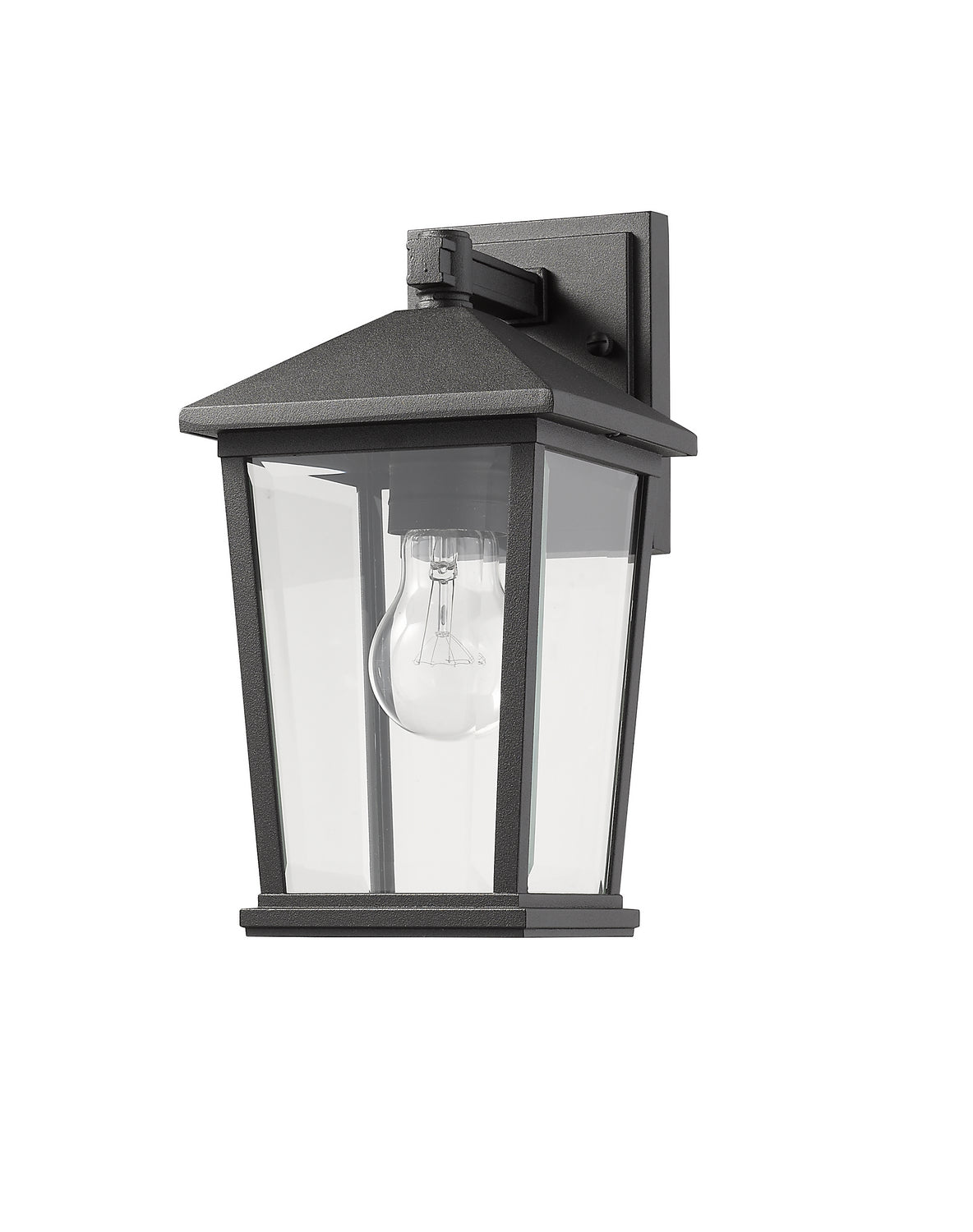 Z-Lite - 568S-BK - One Light Outdoor Wall Light - Beacon - Black
