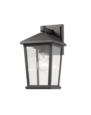 Z-Lite - 568S-BK - One Light Outdoor Wall Light - Beacon - Black