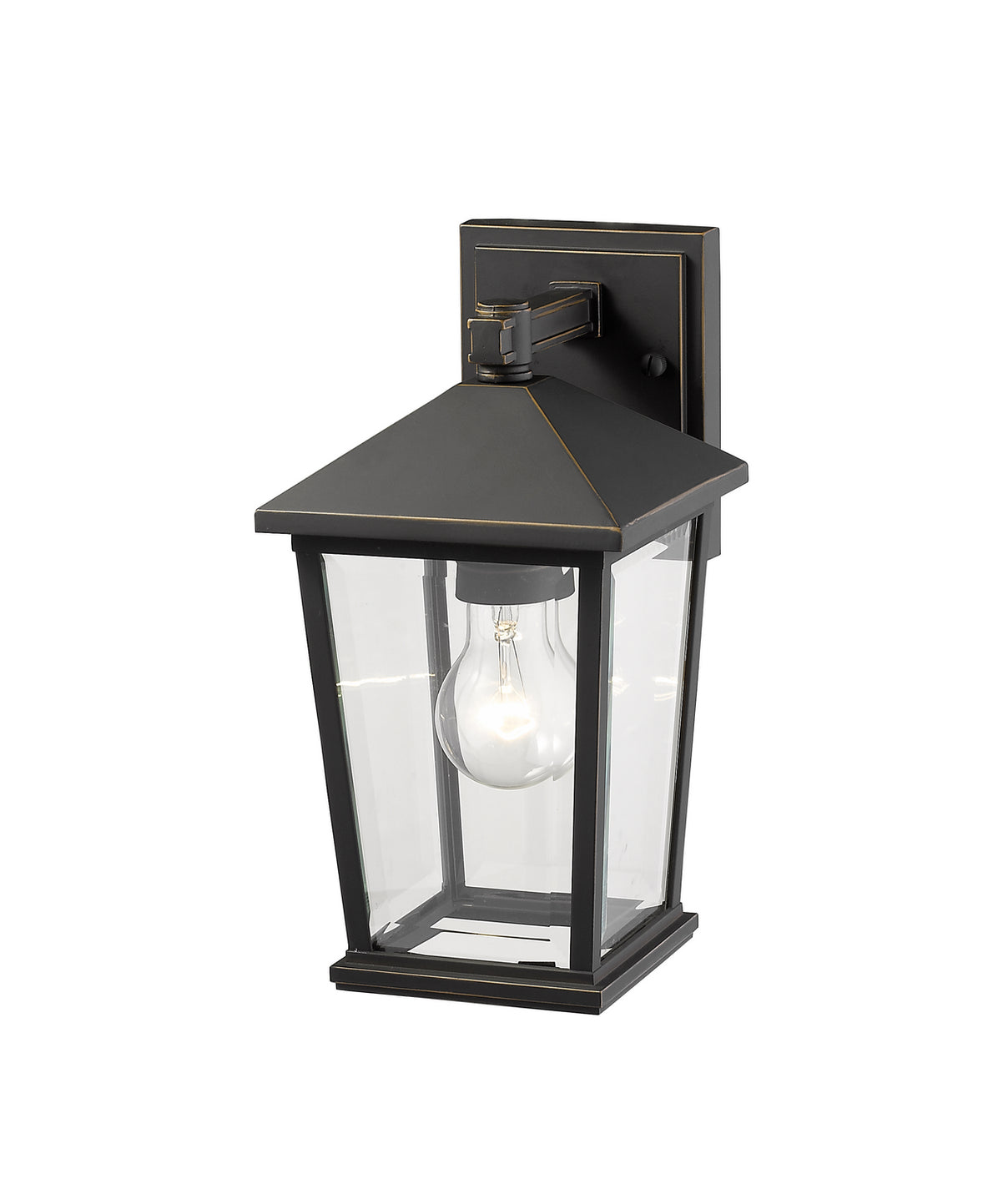 Z-Lite - 568S-ORB - One Light Outdoor Wall Light - Beacon - Oil Rubbed Bronze