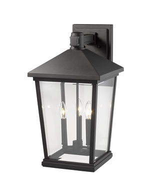 Z-Lite - 568XL-BK - Three Light Outdoor Wall Light - Beacon - Black