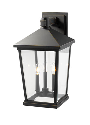 Z-Lite - 568XL-ORB - Three Light Outdoor Wall Sconce - Beacon - Oil Rubbed Bronze