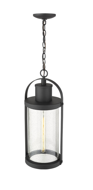 Z-Lite - 569CHB-BK - One Light Outdoor Chain Mount Ceiling Fixture - Roundhouse - Black