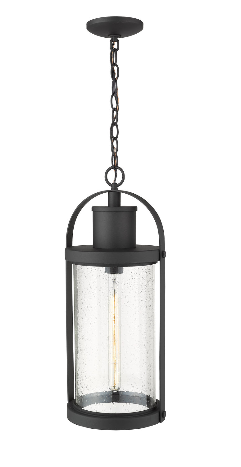 Z-Lite - 569CHB-BK - One Light Outdoor Chain Mount Ceiling Fixture - Roundhouse - Black