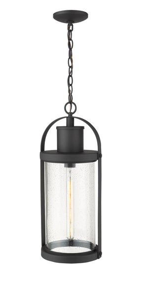Z-Lite - 569CHB-BK - One Light Outdoor Chain Mount Ceiling Fixture - Roundhouse - Black