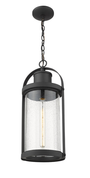 Z-Lite - 569CHB-BK - One Light Outdoor Chain Mount Ceiling Fixture - Roundhouse - Black