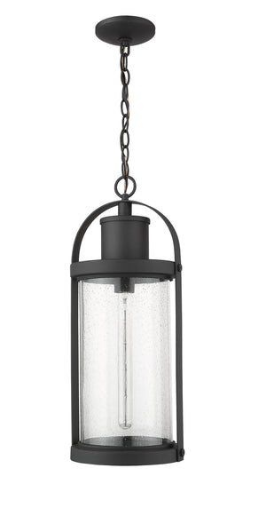 Z-Lite - 569CHB-BK - One Light Outdoor Chain Mount Ceiling Fixture - Roundhouse - Black