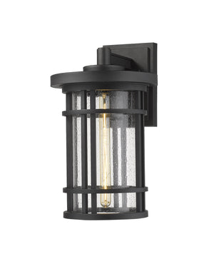 Z-Lite - 570B-BK - One Light Outdoor Wall Light - Jordan - Black
