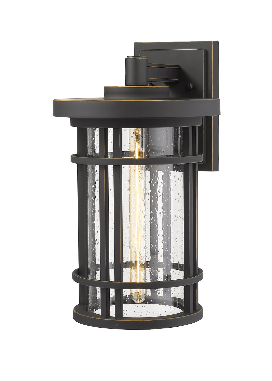 Z-Lite - 570B-ORB - One Light Outdoor Wall Light - Jordan - Oil Rubbed Bronze