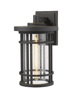Z-Lite - 570B-ORB - One Light Outdoor Wall Light - Jordan - Oil Rubbed Bronze