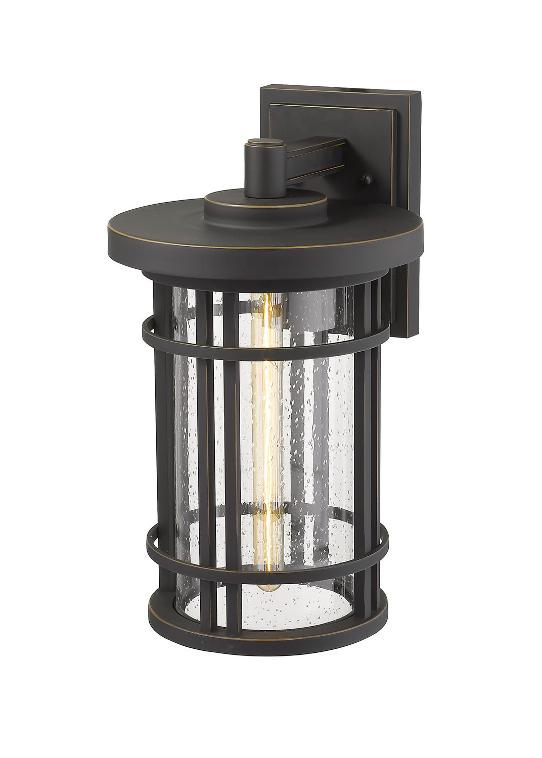 Z-Lite - 570B-ORB - One Light Outdoor Wall Mount - Jordan - Oil Rubbed Bronze