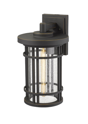 Z-Lite - 570B-ORB - One Light Outdoor Wall Light - Jordan - Oil Rubbed Bronze