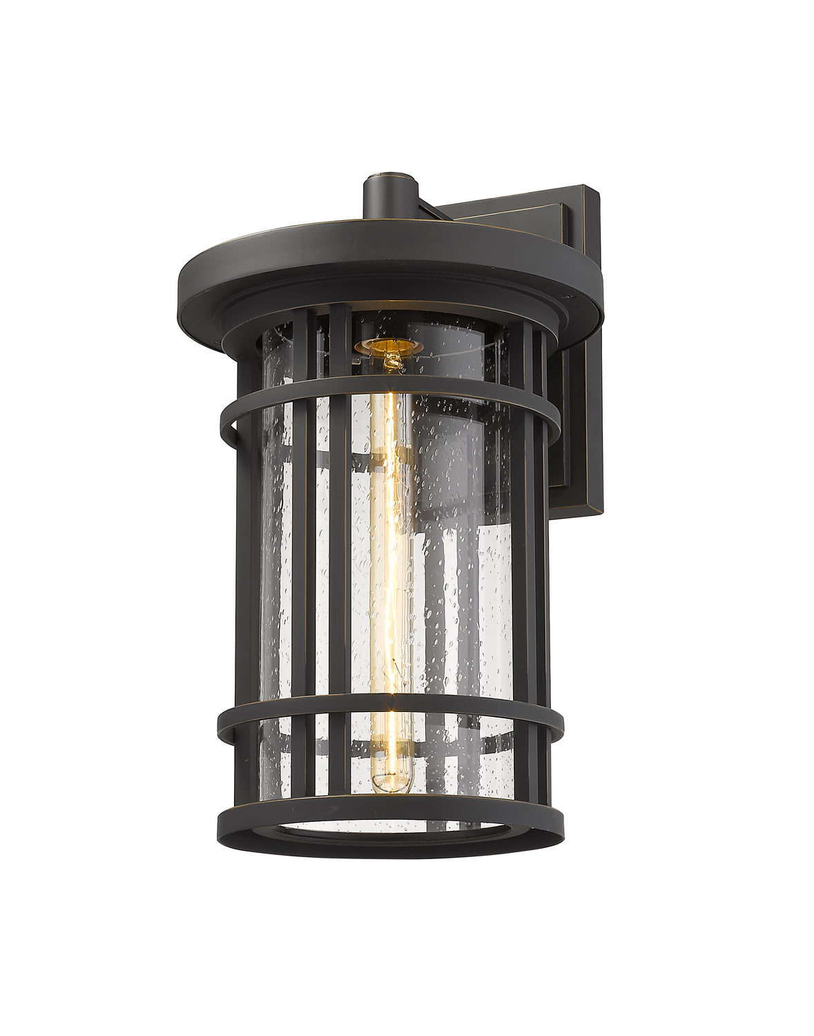 Z-Lite - 570B-ORB - One Light Outdoor Wall Light - Jordan - Oil Rubbed Bronze