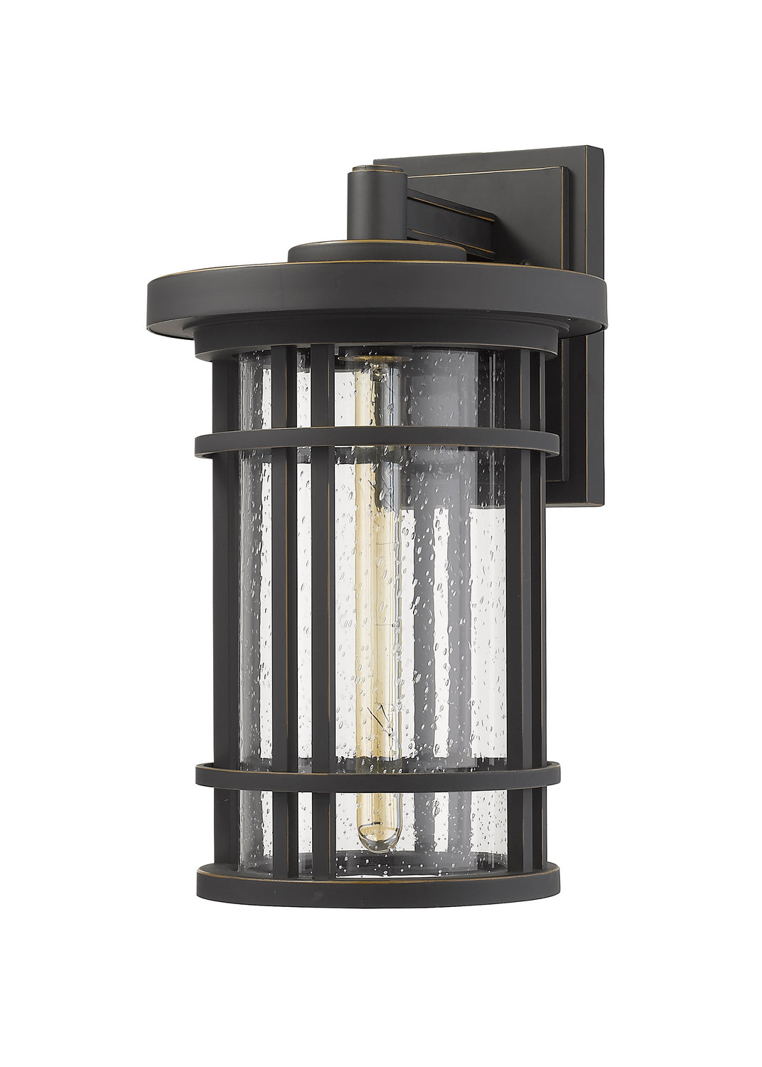 Z-Lite - 570B-ORB - One Light Outdoor Wall Light - Jordan - Oil Rubbed Bronze