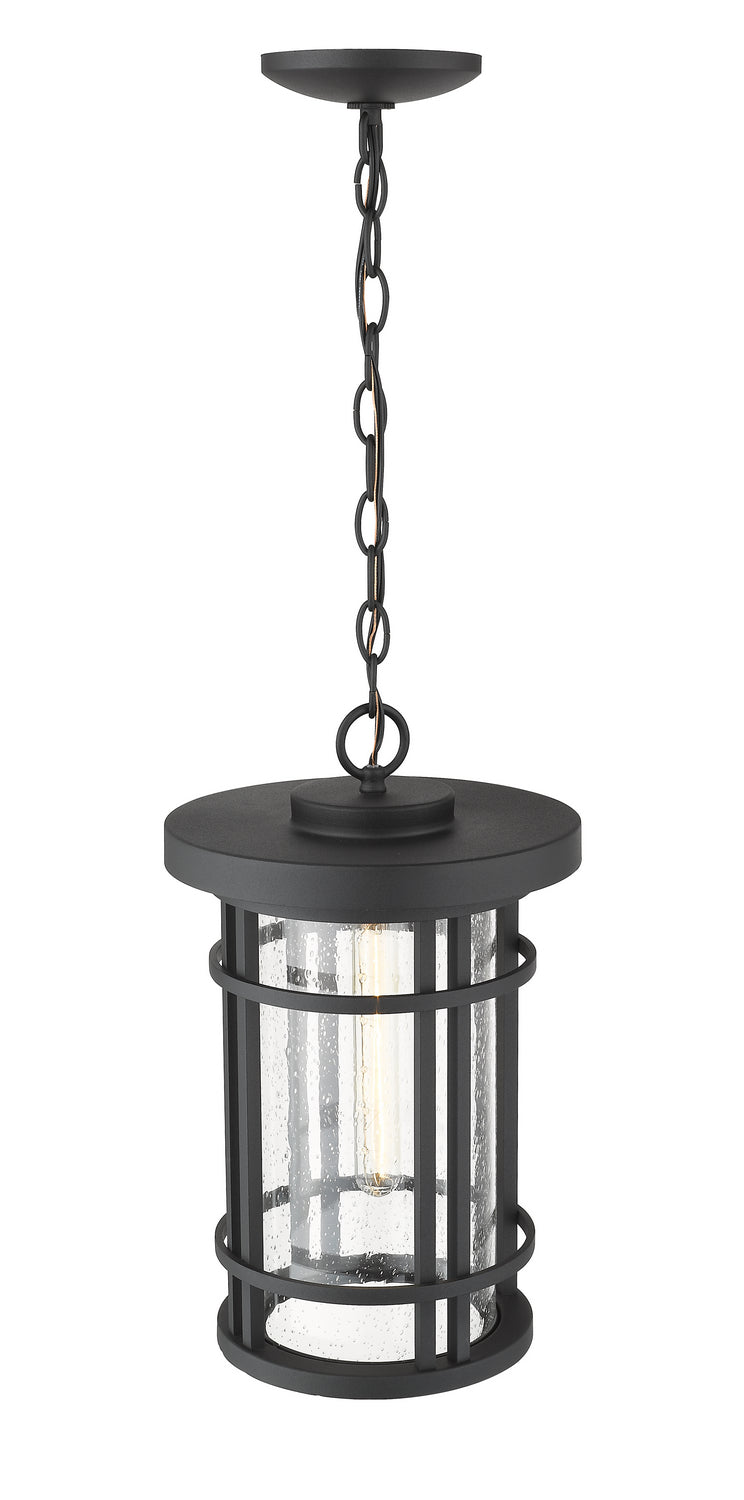 Z-Lite - 570CHB-BK - One Light Outdoor Chain Mount Ceiling Fixture - Jordan - Black