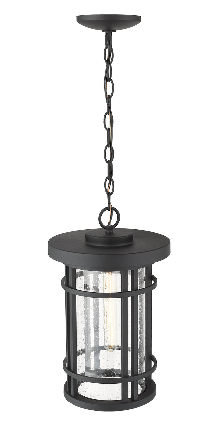 Z-Lite - 570CHB-BK - One Light Outdoor Chain Mount Ceiling Fixture - Jordan - Black