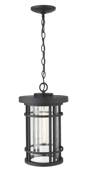 Z-Lite - 570CHB-BK - One Light Outdoor Chain Mount Ceiling Fixture - Jordan - Black
