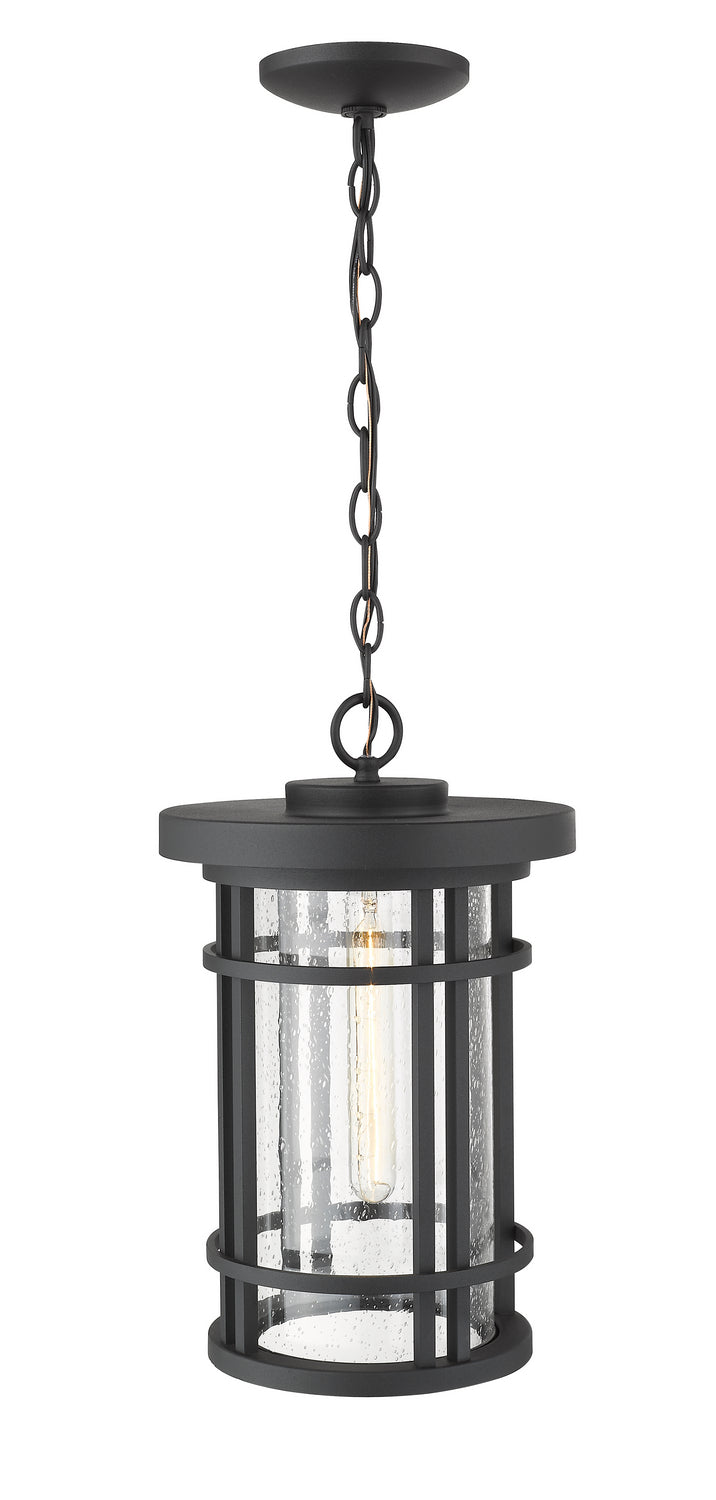 Z-Lite - 570CHB-BK - One Light Outdoor Chain Mount Ceiling Fixture - Jordan - Black