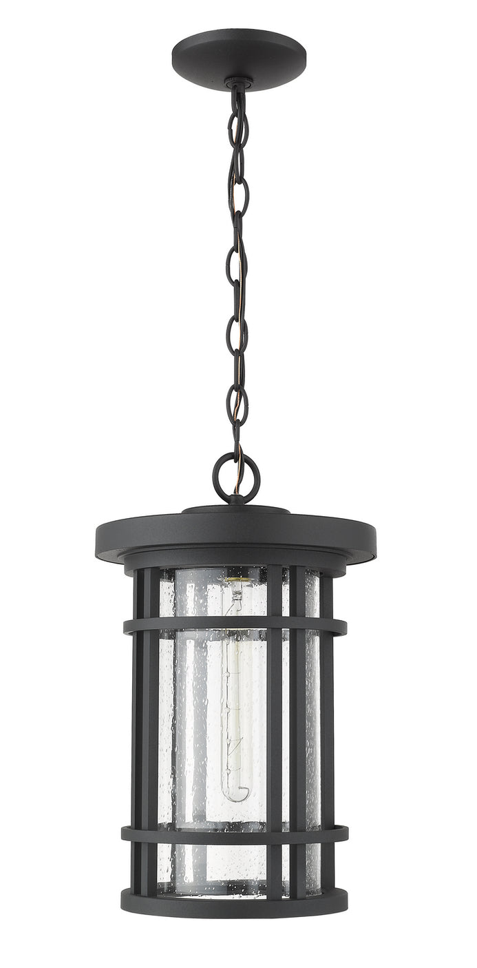 Z-Lite - 570CHB-BK - One Light Outdoor Chain Mount Ceiling Fixture - Jordan - Black