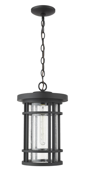 Z-Lite - 570CHB-BK - One Light Outdoor Chain Mount Ceiling Fixture - Jordan - Black